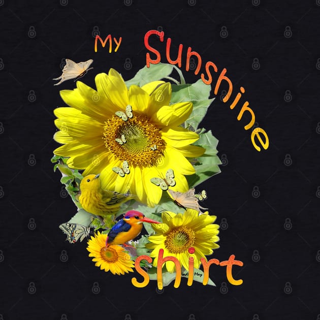 Sunflower feast by Just Kidding by Nadine May